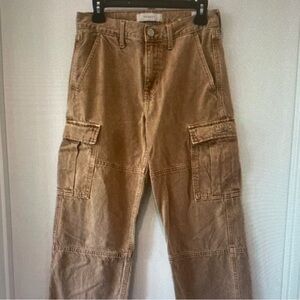 PacSun Men's Tan Cargo Pants